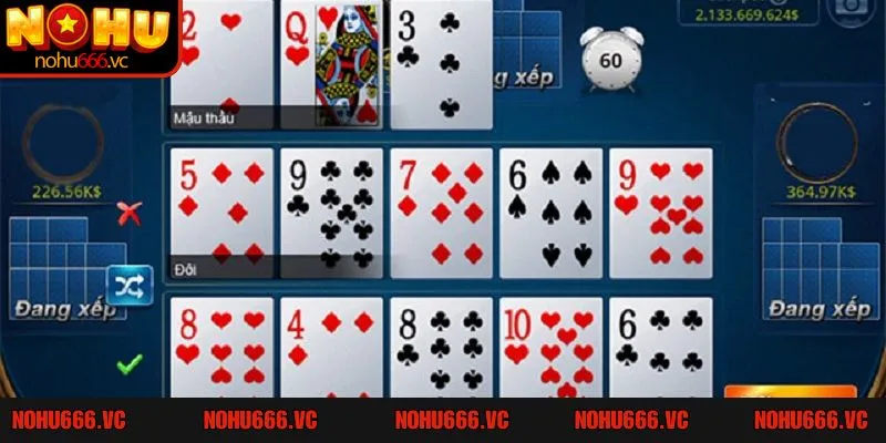 Bỏ túi mẹo cược poker mậu binh hiệu quả, tiền về đầy túi