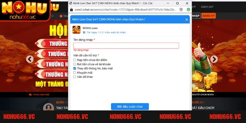 Cập nhật 4 cách liên hệ NOHU666 được đánh giá cao