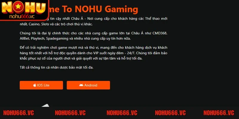 Tải và cài đặt ứng dụng ở trên điện thoại để trải nghiệm mượt mà